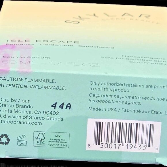 $90 MSRP- Skylar Isle Escape EDP 50 ml Batch 44A - Picture 5 of 5